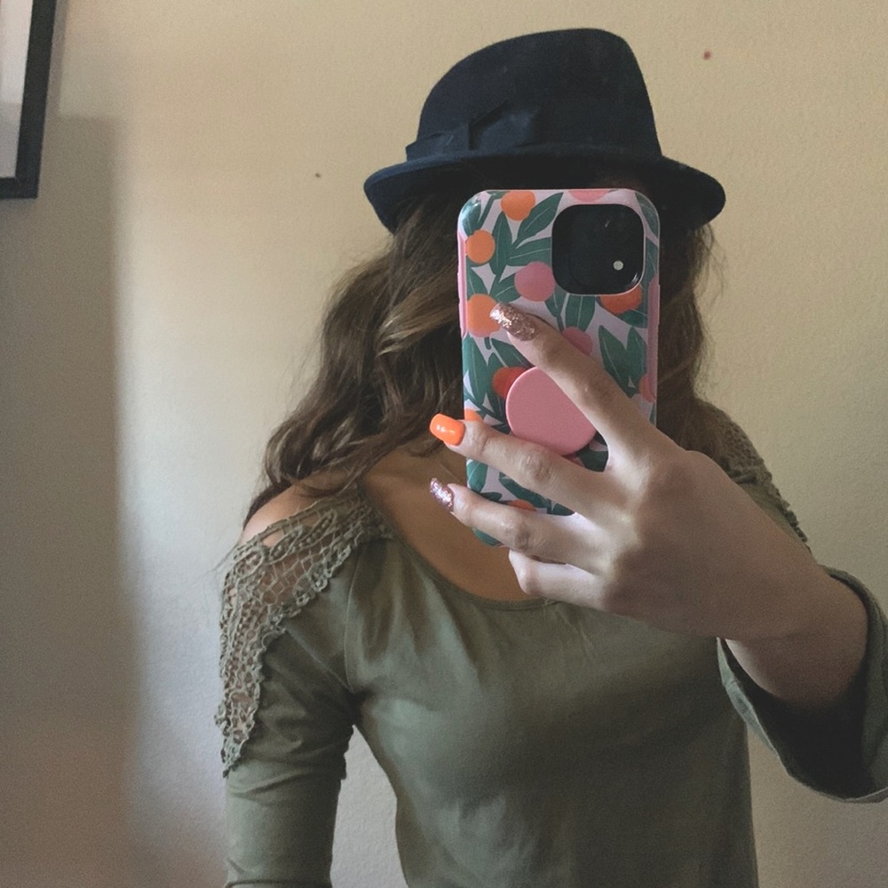 Navy Vintage Inspired 30’s Hat